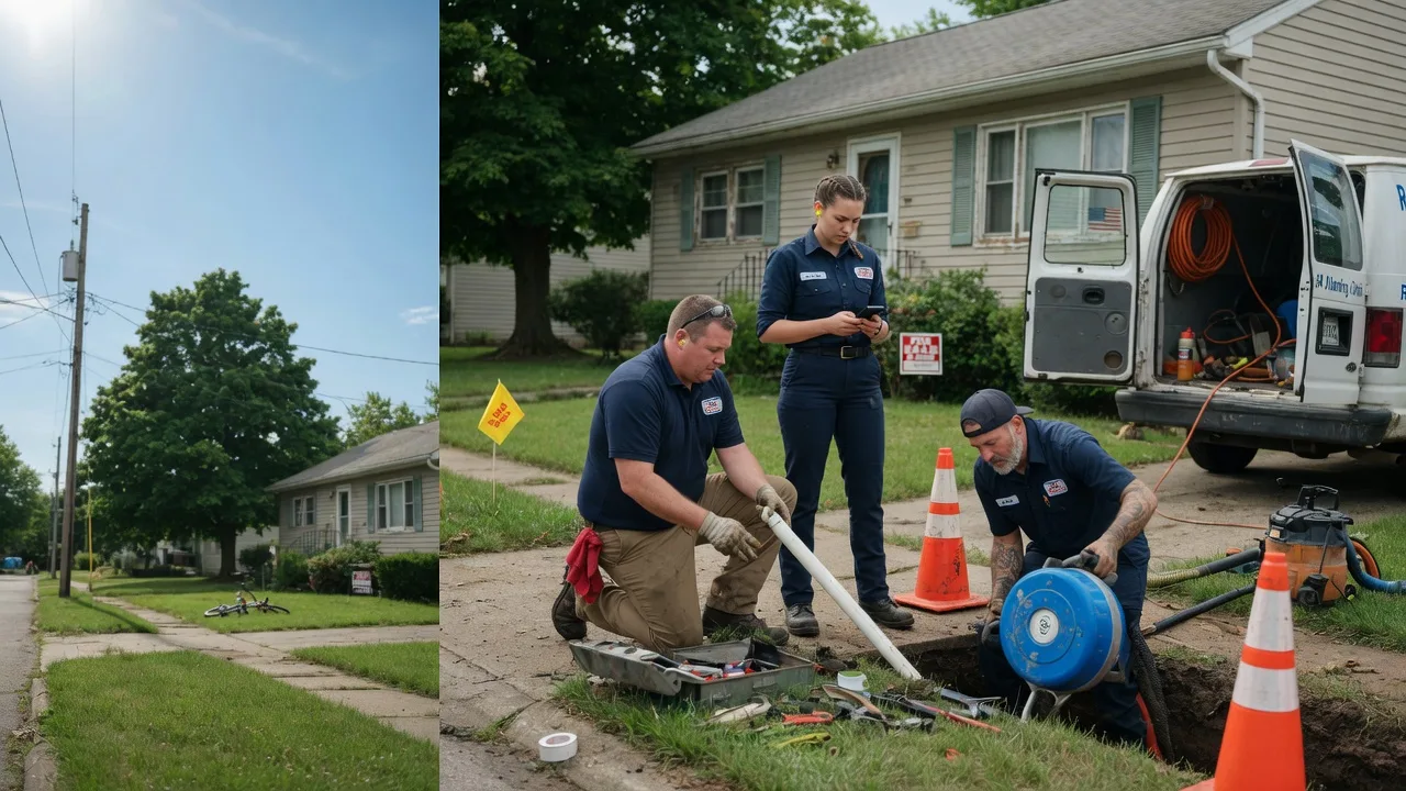 Sewer Line Repair in Hop Bottom, PA near me